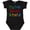AB-Black, variant on My Nan Loves Me Boys or Girls Baby Bodysuit