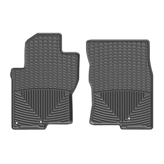 WeatherTech All-Weather Floor Mats compatible with Frontier, Equator - 1st Row (Driver & Passenger), Black