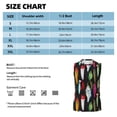 thumbnail image 5 of Lsque Colorful Fishing Lures Print Men's Cotton Blend Sleeveless Muscle Shirts (S-3XL)- Moisture Wicking, Odor Protection, UPF 30+,XX-Large, 5 of 8