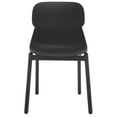 thumbnail image 5 of SAFAVIEH Couture Abbie Classic PP Solid Dining Side Chair, Black (Set of 2), 5 of 14