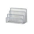 thumbnail image 1 of zhangmingg Metal Mesh Desk Mail Organizer with Three Slots for Efficient Letter Sorting and Document Filing, 1 of 4