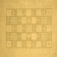 thumbnail image 1 of Ahgly Company Indoor Square Abstract Brown Modern Area Rugs, 4' Square, 1 of 4