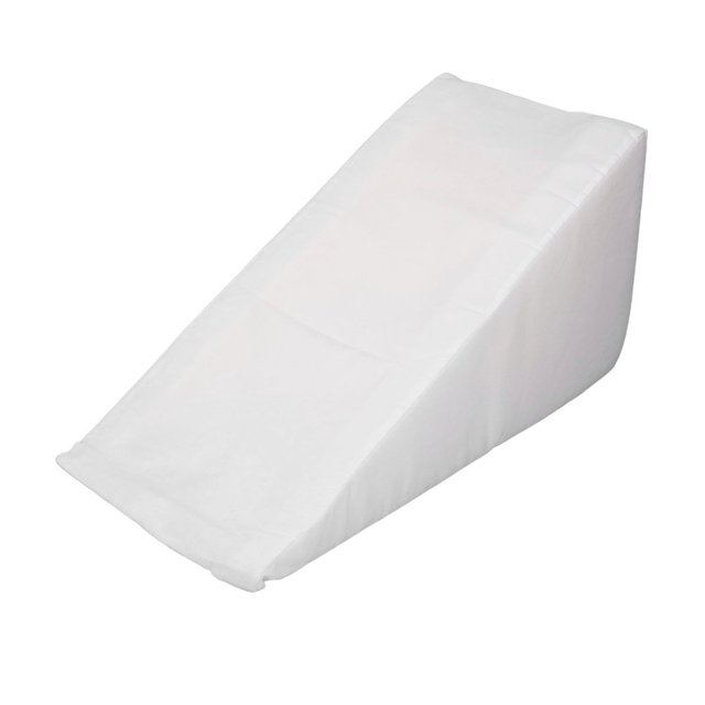CHUANK Triangle Foam Wedge Pillow for Bed Sore Prevention Sleeping Support after Surgery Front Arm Lift White Soft and Comfortable Foam Sponge for Pressure Relief