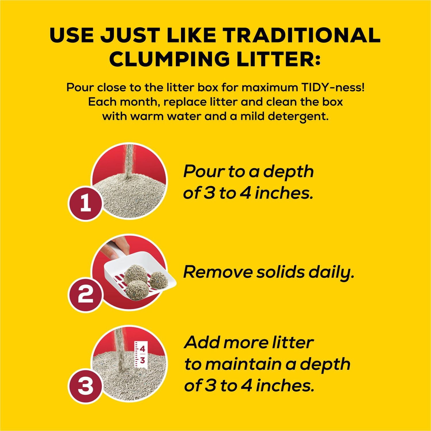 Tidy Cats LightWeight 24/7 Performance Multi-Cat, Clumping Cat Litter 5.44 kg, 5.44 kg