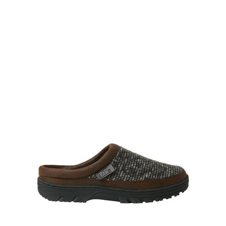 DF by Dearfoams Men's Sweater Clog Slippers