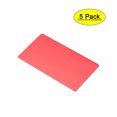 thumbnail image 1 of Uxcell 80x40x1mm Aluminum Blank Metal Card Anodized Red 5 Pack, 1 of 7
