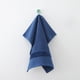thumbnail image 1 of Toalla azul marino, absorbente, suave, color liso, toalla para el hogar, lavado facial, regalo, 1 of 7