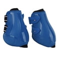 thumbnail image 1 of Botas para patas traseras de caballo, reducen los daos Botas protectoras para cascos traseros de caballo ajustables Efecto amortiguador Transpirable para cualquier condición ANGGREK AC8943, 1 of 8