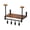 1, variant on Ywmsfl Wooden Helmets Stand Wall Mounted Simple Installation Home Garage Storage Rack Motorcycle Gears Accessories Hanger