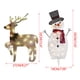 thumbnail image 3 of Adornos navideños de pingüinos con luces LED | Decoración para jardín, patio y césped | Figuras acrílicas luminiscentes con luces | Set de montaje DIY para fiestas navideñas y patio, 3 of 5