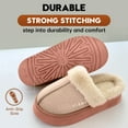 thumbnail image 4 of Women's Fuzzy Memory Foam Slippers Fluffy Winter House Shoes Indoor and Outdoor, 4 of 8