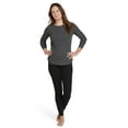thumbnail image 3 of Jockey Women's Long Sleeve Waffle Crew, 3 of 3