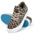 thumbnail image 3 of JENN ARDOR Women Platform Sneakers Hidden Wedge Canvas Shoes with Zipper, 3 of 6