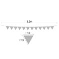 thumbnail image 2 of 12 banderas 32 m cartel impreso de doble cara moda nórdica moderna fiesta ambiente tela de algodón banderín banderas, 2 of 5