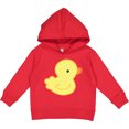 thumbnail image 2 of Inktastic Yellow Baby Duck Toddler Hoodie, 2 of 4