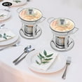 thumbnail image 5 of 4-Pack Mini Chafing Dish Buffet Full Set, 1.3Qt Stainless Steel Catering Chafer with Lids, Pans & Fuel, Round Buffet Servers and Warmers for Wedding, Parties, Banquet and Catering Events, 5 of 9