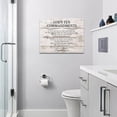 thumbnail image 6 of Ten Commandments Wall Decor 10 Commandments Wall Art Christian Scriptures Canvas Prints Bible Verse Pictures Painting Modern Artwork Home Decoration for Living Room Bedroom Bathroom 16"x12", 6 of 6