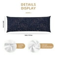 thumbnail image 3 of KLL Ultra Soft Microfiber Body Pillow Cover/Pillowcases 20"x54" with Hidden Zipper Closure-Navy Dark Blue, 3 of 8