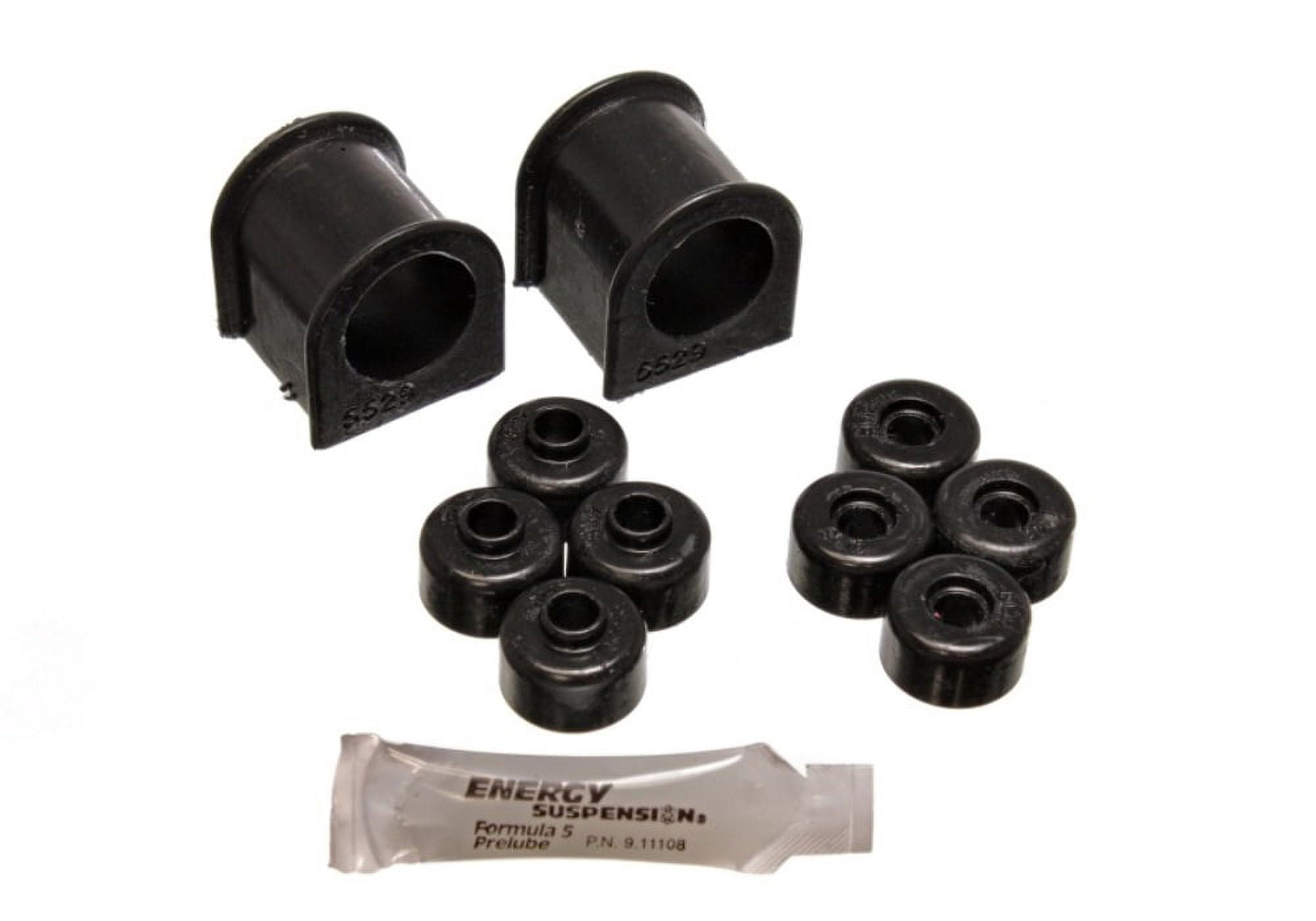 Energy Suspension 7.5119G Sway Bar Bushing Set, Black Rear Bar Dia. 26mm Incl. Sway Bar End