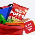 thumbnail image 5 of Cheez-It Puff'd White Cheddar Cheesy Baked Snacks, Puffed Snack Crackers, 3 oz, 5 of 8