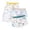 White, variant on LRen Boys Underwear Size 6 Boys Underwear Dinosaur Print Briefs Soft Comfortable Kids Underpants 4 Pack Trunks Set 4PCS