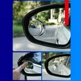 thumbnail image 3 of Mistaha 1 Pair Rearview Small Round Mirror For Car Use 360-degree Adjustable Wide-angle Reversing Car, 3 of 8