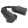thumbnail image 3 of Aramox Trailer Plug Adapter, 7Way Round Trailer Plug Adapter Wire Connector RV Truck Power Conversion Accessories, 3 of 8