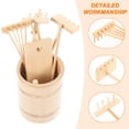 thumbnail image 2 of KAKOWELY 1 Ensemble Outils de Jardin Zen Accessoires de Jardin Zen Râteau de Jardin Zen Ensemble de Râteaux de Jardin Zen Aussi,4.53"X2.76"X2.56 Pouces, 2 of 4