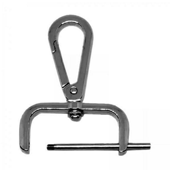 Sharprepublic 2xDetachable Snap Hook Swivel Clasp Jewelry Clasp Sturdy Swivel Snap Hook Clip