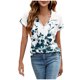 thumbnail image 4 of Top de manga corta para mujer con estampado degradado sexy de verano para mujer Fridja ghk5767, 4 of 7