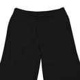 thumbnail image 7 of Ndbuld Evergreen Womens Casual High Waisted Wide Leg Pants Women Casual Cotton And Linen Solid Drawstring Elastic Waist Long Straight Pants Black L, 7 of 7
