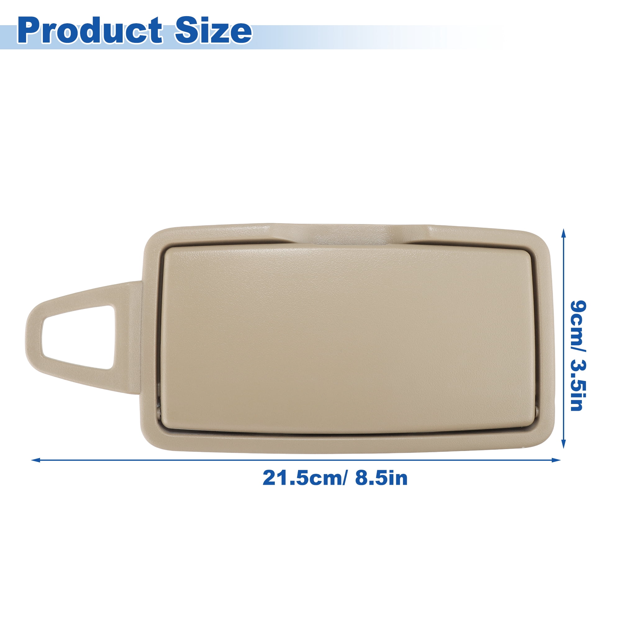 Unique Bargains Sun Visor Mirror Cover for Mercedes-Benz GLA W156/GLE W292 2015-2019