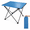 Blue-Large 24''-Regular, variant on Large 24'' Green Mountain Silhouette Portable Camping Side Table