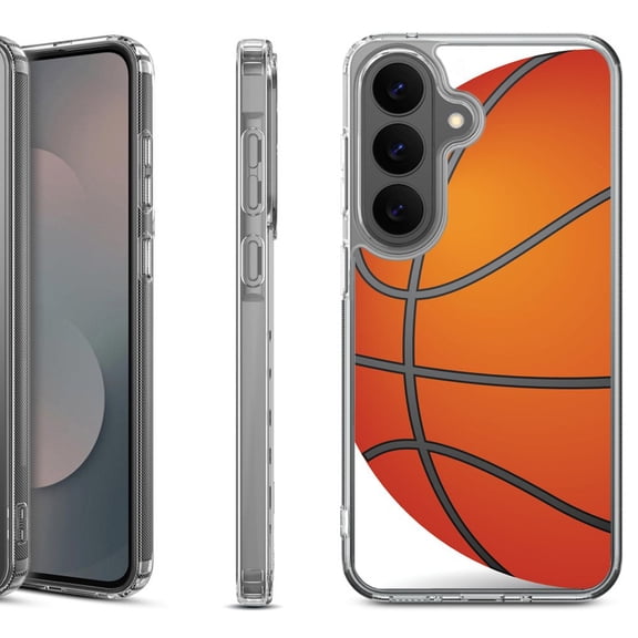 Shockproof Phone Case for Samsung Galaxy A37 5G, by OneToughShield - Basketball