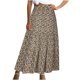 thumbnail image 1 of Faldas de cintura elástica con volantes fruncidos informales con estampado de moda para mujer Wmkox8yi FGJ2075, 1 of 9