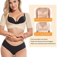 thumbnail image 3 of Gotoly Upper Arm Shaper for Women Post Surgery Compression Sleeves Slimmer Posture Corrector Tops Shapewear(Beige Medium), 3 of 7