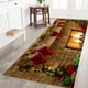 thumbnail image 4 of Wandteppich de Puerta con Adornos Navideños Impresos, Wandteppich de Puerta de 3D de mbra de Navidad Suave, Wandteppich de Antideslizante para m 60x180cm Yotijar Alfombra de área de cocina, 4 of 8