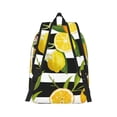 thumbnail image 2 of Yiaed Orange and Lemon Print Backpack, Premium Laptop Backpack, Travel Backpack for Women, Lightweight Backpacks, Comfortable Back Pack-Small, 2 of 7