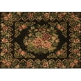 thumbnail image 1 of Ahgly Company Indoor Rectangle Medallion Brown French Area Rugs, 6' x 9', 1 of 4