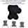 thumbnail image 2 of Cojín para reposacabezas de coche, asiento cervical para reposacabezas de coche con correa ajustable, almohadas para el cuello del coche para silla de juego (negro) TUNC Sencillez, 2 of 5