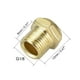 thumbnail image 2 of Silenciador de escape de bronce sinterizado G1/8 - Silenciador de aire de cuerpo plano Controlador de velocidad de flujo de aire de latón 5pcs, 2 of 3