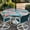 Colorful Leaves, variant on Round Outdoor Tablecloth with Umbrella Hole-Waterproof Fitted Table Cover with Elastic Zippered Wipeable Tablecloth,Fits 45"-54" Diameter for Picnic,Patio,Garden(Pink Flamingo)