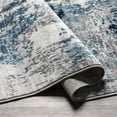 thumbnail image 5 of Surya Wanderlust WNL-2309 79 x 108" Rectangle Fabric Rug in Blue/Black/White, 5 of 8