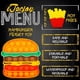 thumbnail image 2 of Pop Fidget S Its, Bubble Popping Sensory Fidget para adultos y niños, Push It Stress Pop Stress para el autismo, Sensory Popper Juego educativo para niños, Formas de hamburguesas y papas fritas Xemadio WMCH-169, 2 of 7