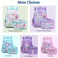 thumbnail image 3 of Mochila Octsky Castle Unicorn Green para niñas, set escolar, 3 of 7