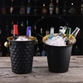 thumbnail image 4 of Stainless Steel Thick Ice Bucket With Handle Great For Home Bar, Chilling Beer, Champagne And Wine, 4 of 6