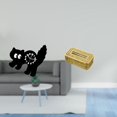 thumbnail image 2 of Reloj de pared,Reloj de pared decorativo para baño o dormitorio,Reloj de pared para gatos silencioso,sin tictac,ideal para regalar.,caja de pañuelos,Dispensador de pañuelos desechables para, 2 of 8