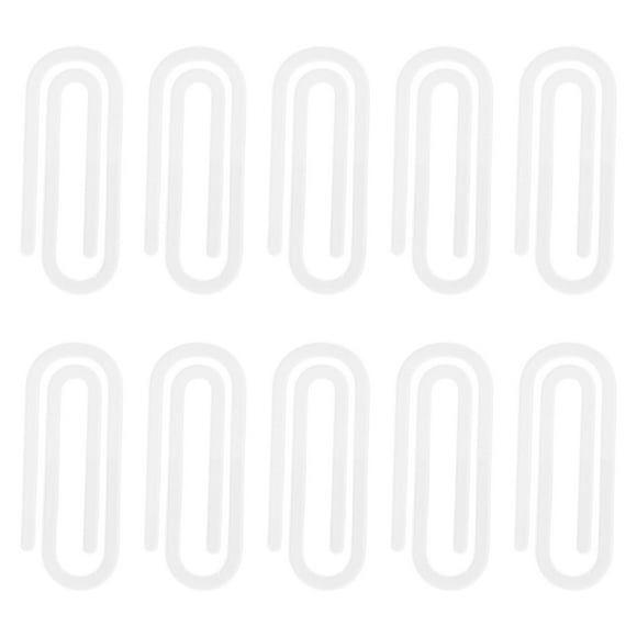 10 piezas transparentes de papel acrílico acrílico marcador acrílico fácil de usar marcas de libros de sublimación multifunción para aulas para uso en 7.6cmx3cm