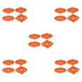 thumbnail image 1 of Transemion 2set Ergonomiques d'Angle de Travail du Bois Modèles de Routage pour des Résultats Précis Largement Utilisé Haute Dureté orange 5Set, 1 of 6