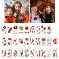 thumbnail image 2 of Decoración de Halloween Decoraciones de Halloween Pegatinas de Halloween Maquillaje de Fiesta Pegatinas de Caras Decoración del Festival de Fantasmas Simulación Pegatinas de C(Buy 2 Save 10%), 2 of 3